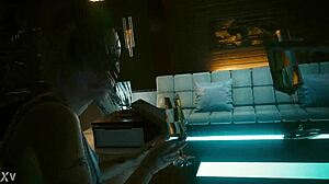 judy alvarez in joytoy scene 2 from cyberpunk 2077 feels so real