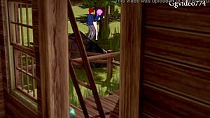 Koikatsu Party Outdoor with Her Makes Me Crazy!