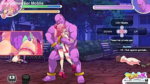 魔法少女ユニがモンスターに潰されるヘンタイゲーム