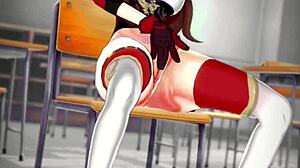 ヘイ、アンバー、原神でそんなに激しくオナニーしてるの?秘密を教えて!