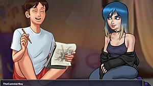 Summertime Saga Introduces Cute Eve for Playful Fun