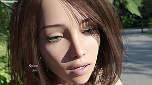 Üvey Kız Sıkılır ve Azarlanır! Dev Sikini Emiyor ve Fışkırıyor, Şirin Kıyafetle!