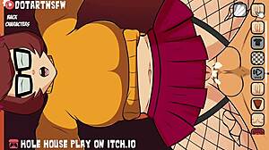 i really enjoy these intense doggystyle moments with marge gwen and more in hole house game