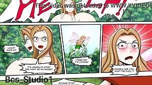 wow, the huger game ch01 - fairy tail parody with giantess growth breast expansion inflation hentai 😍