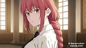 makima chainsaw man bondage hentai ai sexy compilation