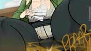 变态火影忍者合辑特色性感服装和漫画场景动漫风格