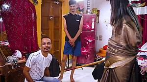 Desi Horny Bhabhi Hardcore Fuck With Her Three Debors When She Was Alone At Home Full Movie Foursome