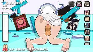 albedo overlord full scene creampie compilation with moaning orgasms in hole house game rule 34 hentai cartoon