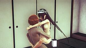 genshin impact hentai - rosaria anal bdsm and more in tatami - japanese asian manga anime film game porn