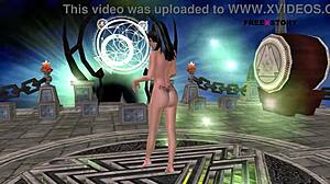 Neha Bhabhi Feels Thrilled Striking Sexy Poses In Hindi Audio