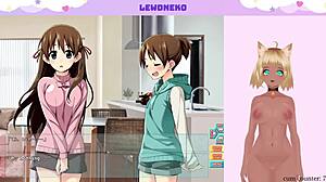 Vtuber Lewdneko Plays Go Go Nippon And Masturbates! Part 4 With Big Tits And Toys