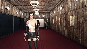 Fallout 4 costume fashion show include hot cute sexy blond anime girls