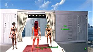 A-am încurcat lenjeria sexy în moda Fallout 4