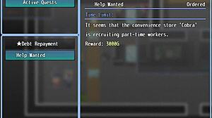 Hey, check this garota paying debts to a creep! 😳