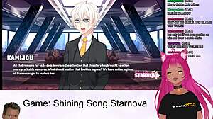 i am playing shining song starnova aki route part 2 as vtuber lewdneko