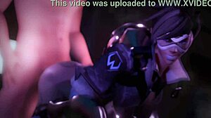 Spa with Tracer turns into wild 3D anal action. What’s her secret?