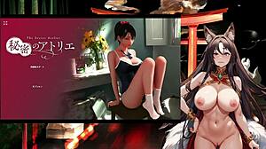 Yoko Kodama Plays Secret Atelier Trial With Cute Girls!