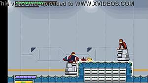 क्यूट ब्लॉन्ड इरोटिक हेंटाई गेम एक्सप्लोर करती है मेन के साथ फॉर्बी एक्ट में