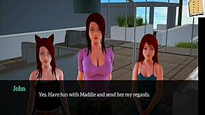 Just Look at This Redhead Taking a Big Cock in Game Scene