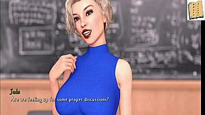 استكشاف طريق الفتاة بجرأة في بيينغ أ ديك الحلقة 43