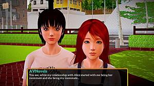 Big tits and small tits in my new family game 307