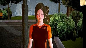 Enjoy the raunchiness of a sex game walkthrough in my new family 206