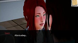 My New Family 127: Bold Moves with Small Tits in Hentai Action