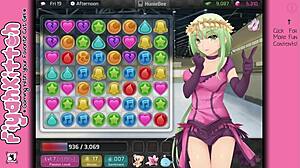 i'm walkin through ms high and mighty in huniepop, feelin all the hentai vibes, part 20.