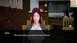 My New Family 54: Redhead and Brunette Tits Tease