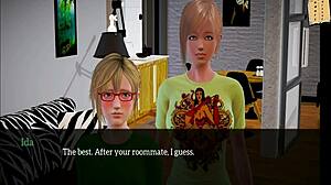 Kind of erotic anime adventure with my new family