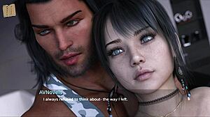 Where it all began 6 unfolds with brunette's big tits in anime tale