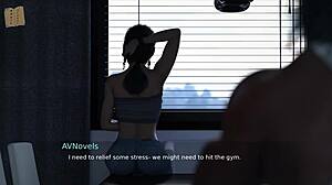 Where it all began 6 unfolds with brunette's big tits in anime tale