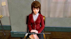 in harem hotel 57, the game continues with anime adventures