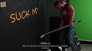 Cartoon porn with teen anime porn riding an anime cock
