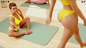 My Pleasure 26 с жарким аниме экшном в игре и дикими еблями