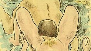 What you are about to see is best described as classic erotic animation collected from vintage sources