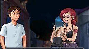 Anime and manga themed visual novel adventure