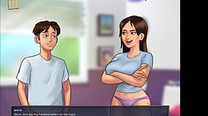 playing summertime saga 206 😊