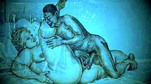 Bold Vintage Erotic Drawings Collection from Retro Anime Animations