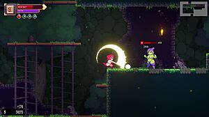 Scarlet maiden playthrough part 2: roguelike boss on second floor.