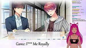 Vtuber Lewdneko Plays F Me Royally Part One