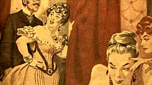 Cartoon gallery from vintage erotic drawings