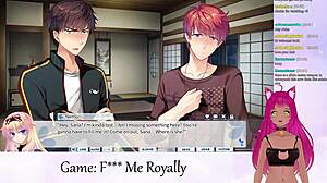 Vtuber Lewdneko Plays F Me Royally Part One