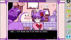 Immoral Study 3 - Retro Visual Novel Gameplay