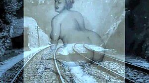 Vintage erotic illustration evoking deep emotions