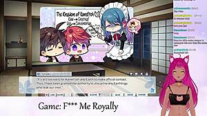Vtuber Lewdneko Plays F Me Royally Part One
