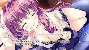 The love aspect between the characters Hime and otome in animehentai