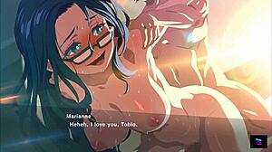 Performance animation of Marianne’s lively birthday party scene in Magicami