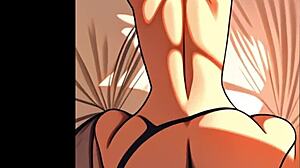 sexy woman fucked by man in anime hentai ai