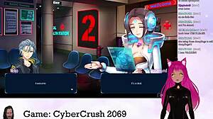 Vtuber Lewdneko Plays Cybercrush 2069 Part 1